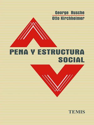 cover image of Pena y estructura social